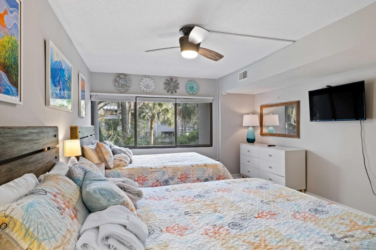 Coastal Oasis With Pool - Walk To Coligny Beach Park Hilton Head Island Ngoại thất bức ảnh