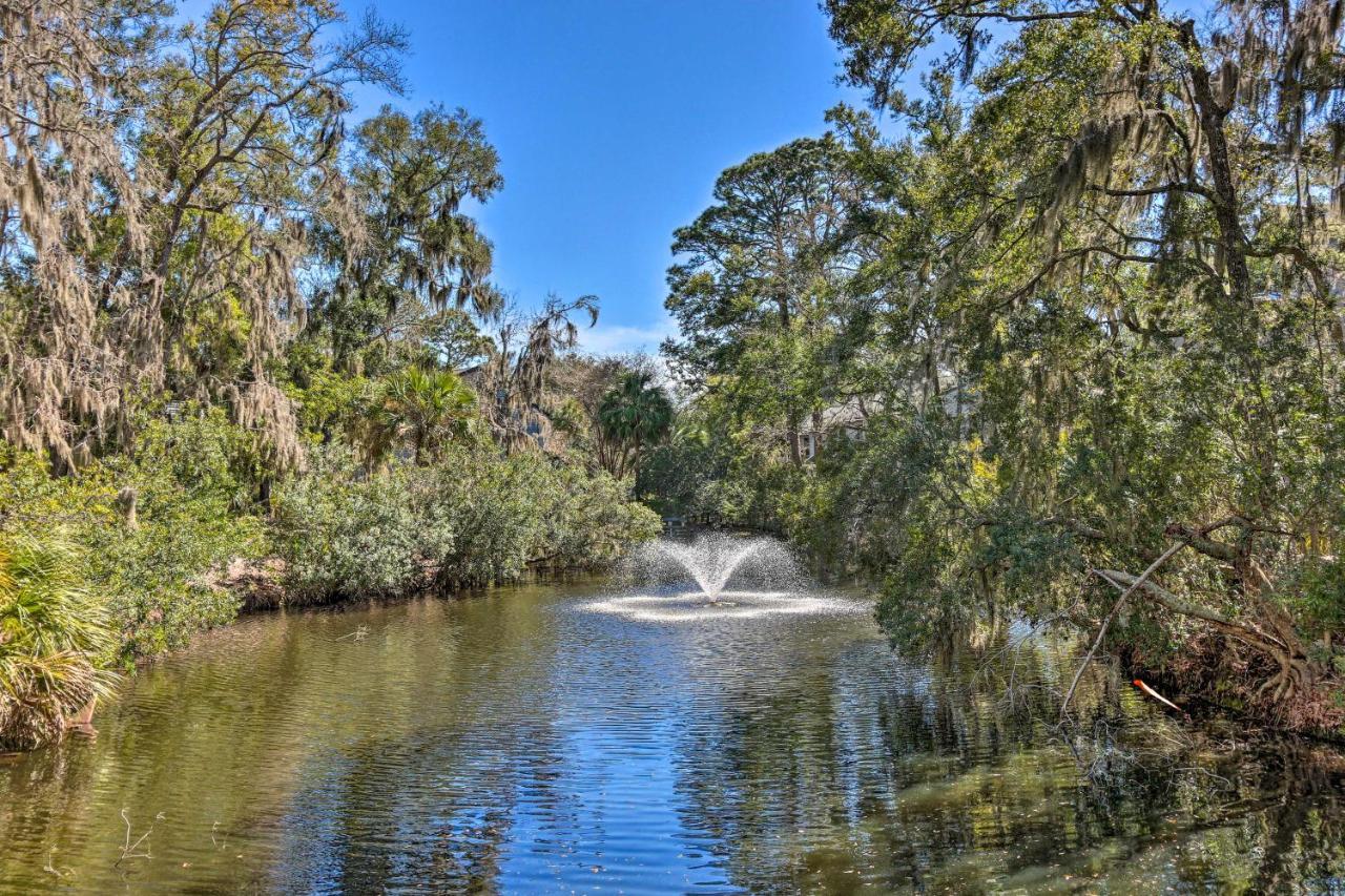 Coastal Oasis With Pool - Walk To Coligny Beach Park Hilton Head Island Ngoại thất bức ảnh