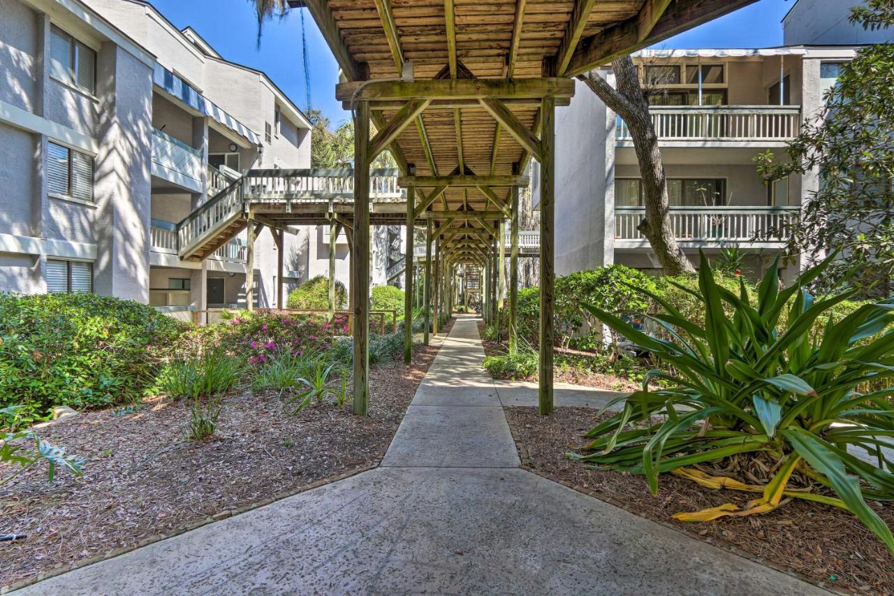 Coastal Oasis With Pool - Walk To Coligny Beach Park Hilton Head Island Ngoại thất bức ảnh